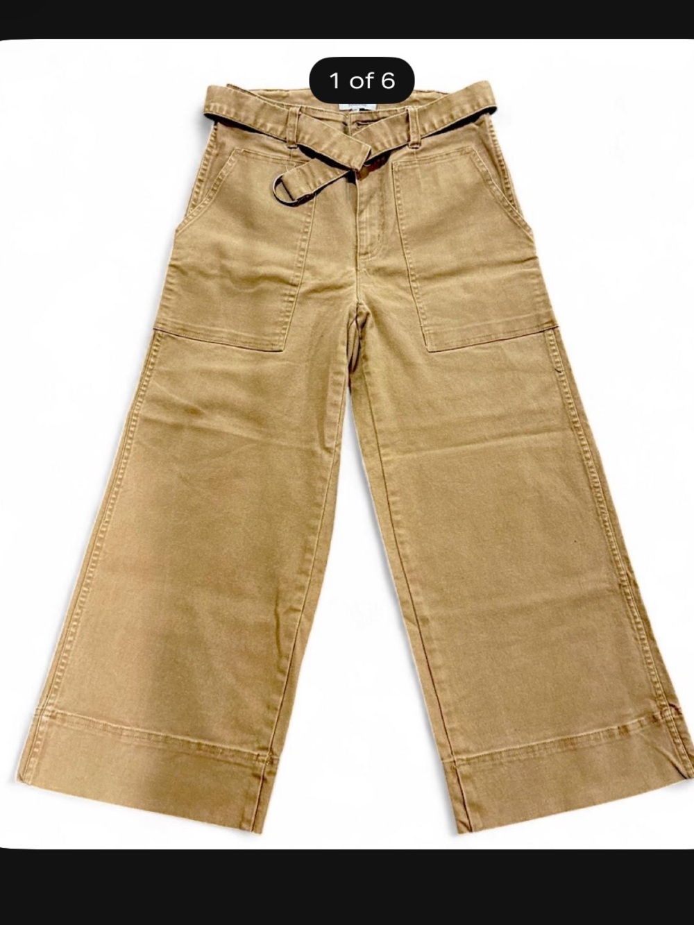 Madewell brown denim jeans with d-ring belt size 27